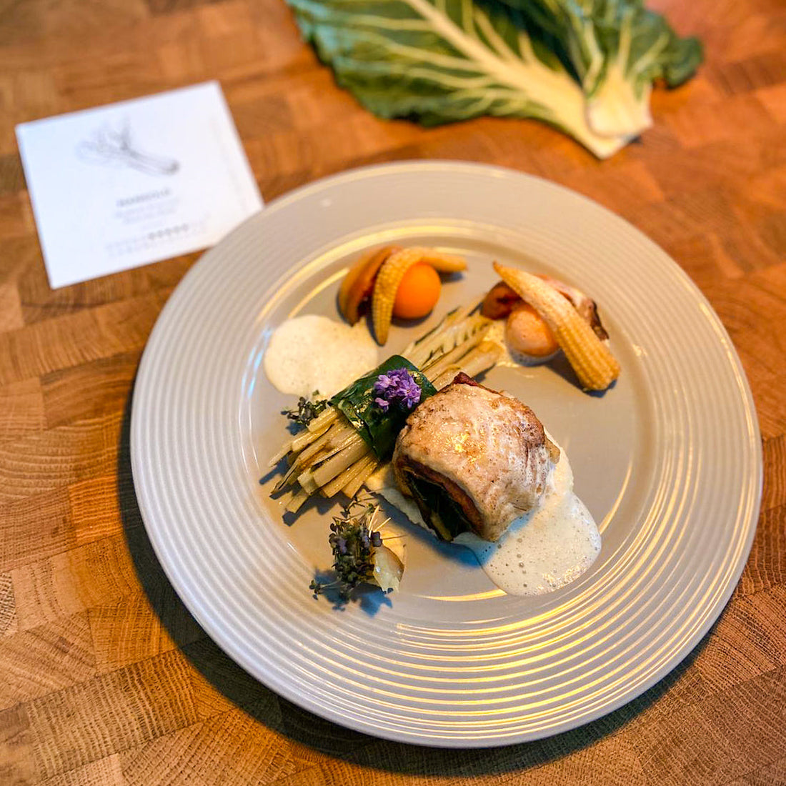 Surf & Turf mit Mangold