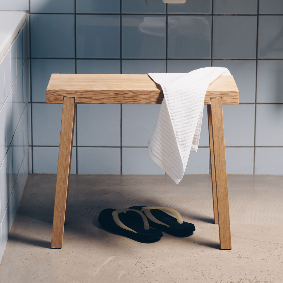 HockerBank Schemel Eiche