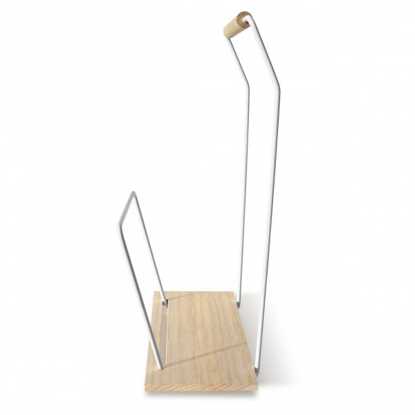 Zeitungsständer Newspaper Boy, weiß