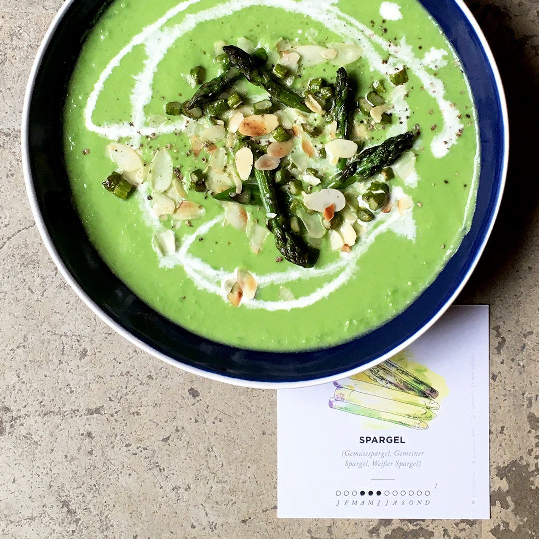 Grüne Spargelsuppe