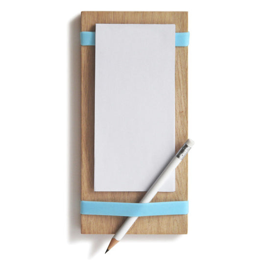  Ersatzblock 2er Set fuer Notizblockhalter blau