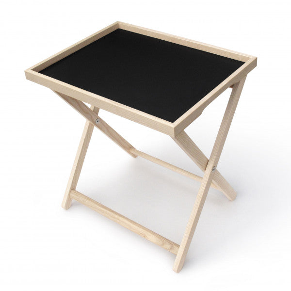 Tablett BASIC L mit Untergestell Eschenholz